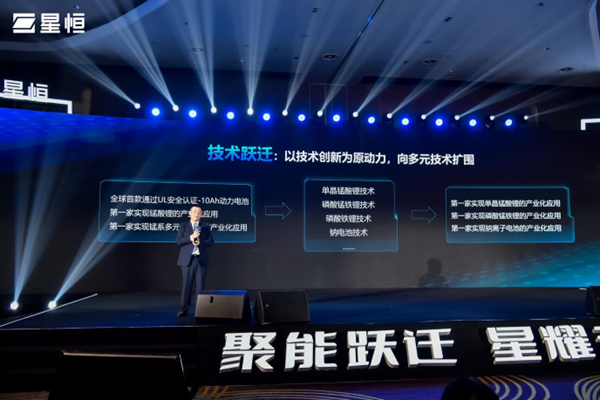 聚能跃迁 星耀未来！星恒电源2023年度战略发布会开启“跃迁时代”