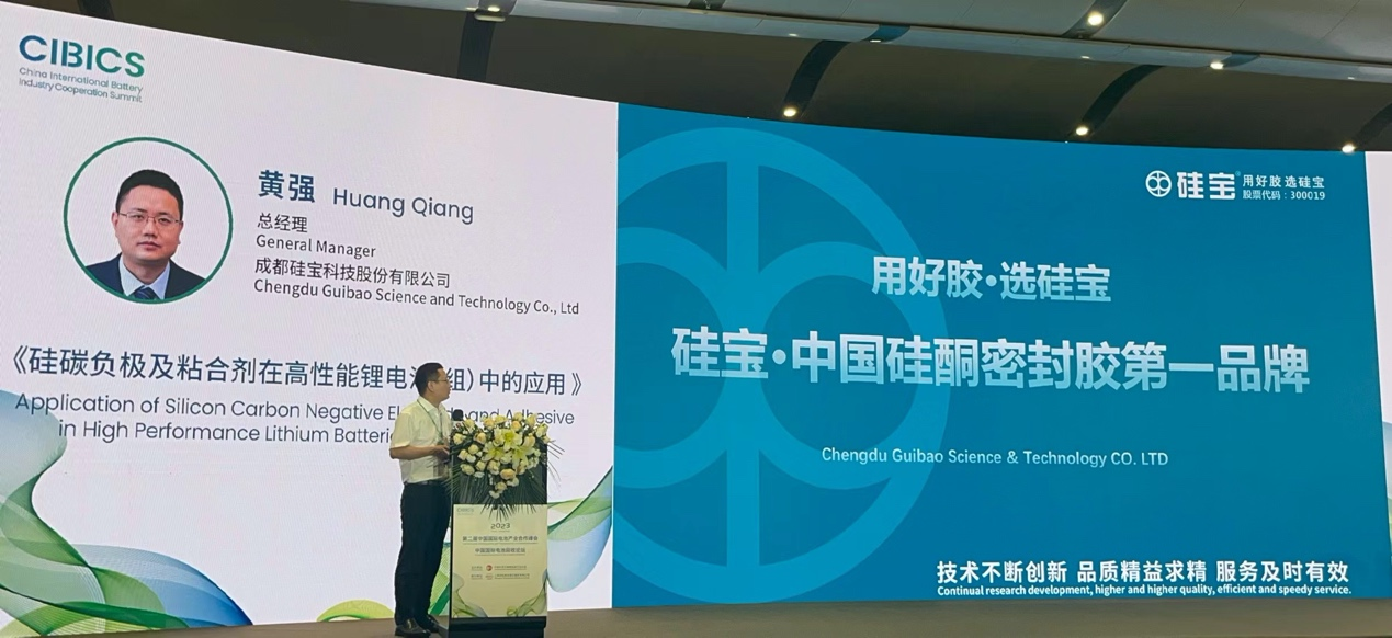 成都硅宝科技总经理黄强:硅宝科技为新能源电池安全保驾护航! 成都硅宝科技总经理黄强:硅宝科技为新能源电池安全保驾护航!